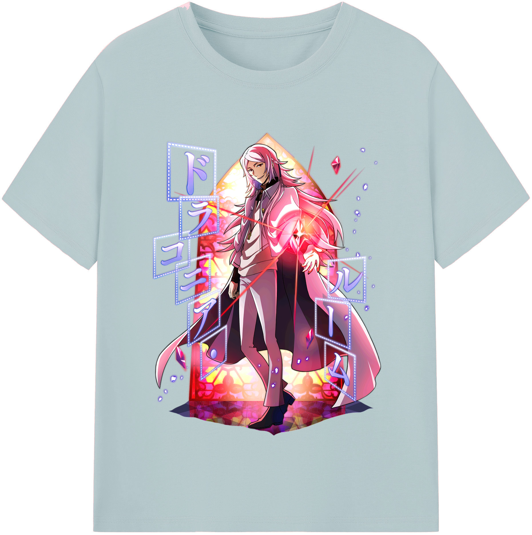 （画像用） 文豪ストレイドッグス Bungo Stray Dogs 綿100％半袖Tシャツ（フロントプリント）